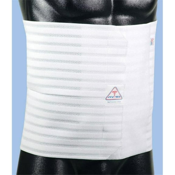 ITA-MED Breathable Elastic Abdominal Binder for Men (12'' Wide) - X-Large