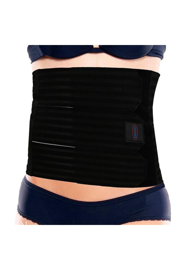 Breathable Elastic Abdominal Binder for Women, Waist Shaper, AB-412(W), Large
