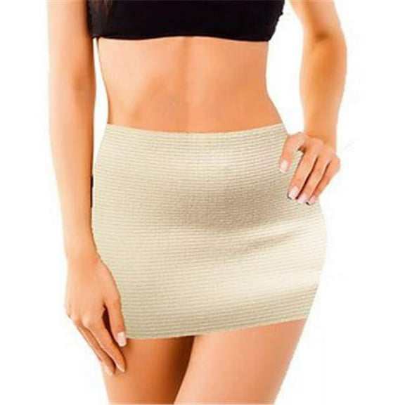 ITA-MED Unisex Wool Warming Abdominal Support Binder (80% Wool), 2X-Large