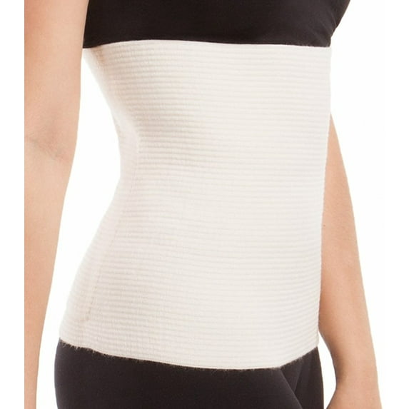ITA-MED Unisex Wool Warming Abdominal Support Binder (80% Wool), Small