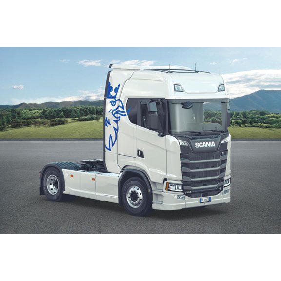 ITALERI Scania 770 S V8 White Cab Model Kit, Plastic Model to Assemble 1:24 Scale