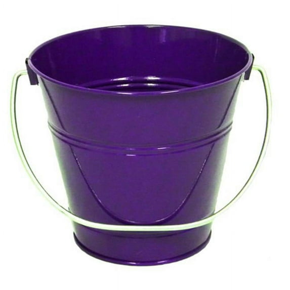 ITALIA 10420 5.5 x 6 In. Purple Metal Bucket - 6 Pack