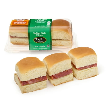 Taylor Farms Italian Sandwich Sliders, 3 Count, 5.47 oz (Fresh)