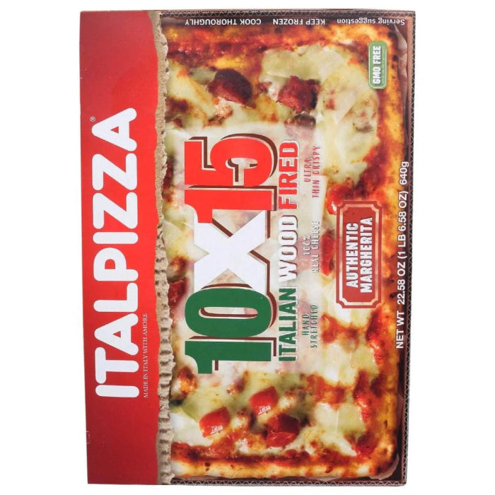 ITALPIZZA 10 X 15 PIZZA FRZ MARGHERITA 22.5 OZ Pack of 12