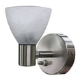 thumbnail image 1 of ITC 69704B-NI/98-D Nickel Pin Up Light w/LED Nightlight, 1 of 1