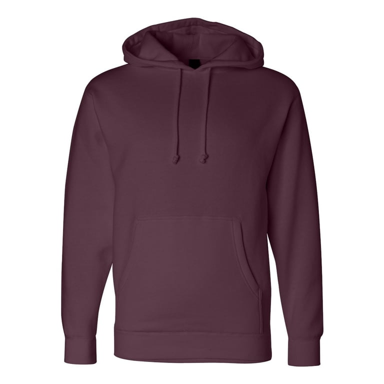 ITC IND4000 Men s Hooded Pullover Sweatshirt Maroon XXX Large Walmart