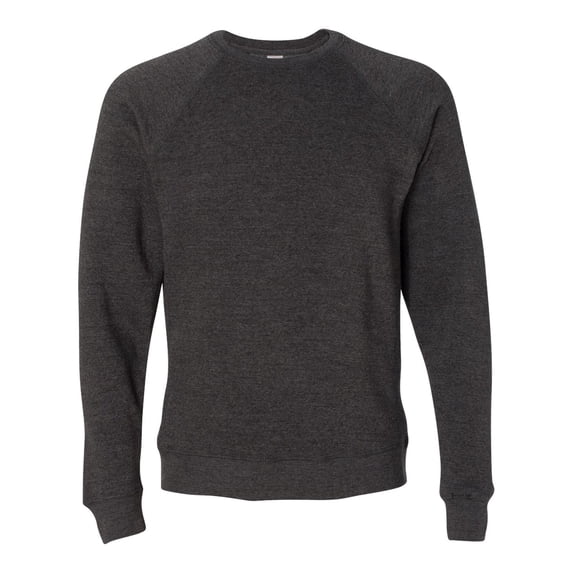 ITC PRM30SBC Unisex Special Blend Raglan Crewneck Sweatshirt - Carbon - Large