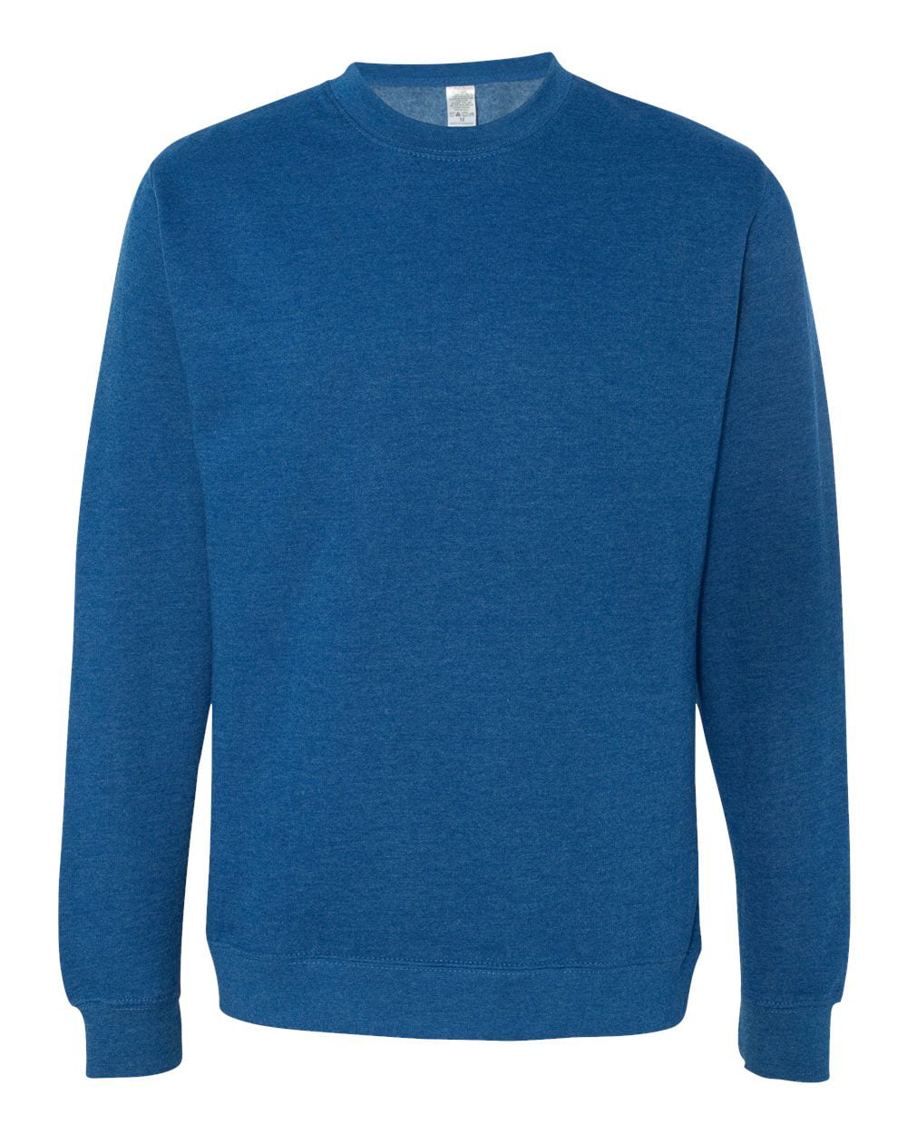 ITC Mens Crewneck Sweatshirt-SS3000-Small-Army Hther at  Men's  Clothing store
