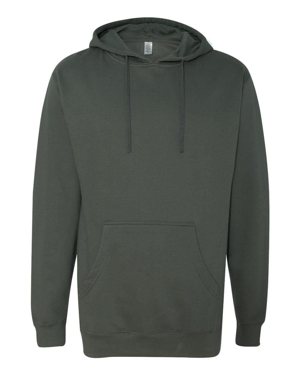 ITC SS4500 Men's Midweight Hooded Pullover Sweatshirt - Charcoal ...