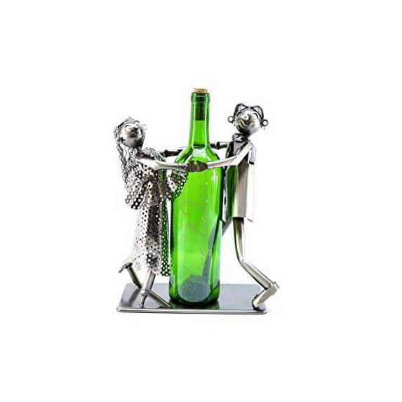 ITE-ZB930 WINE BOTTLE HOLDER TANGO DANCERS Character Wine Caddy