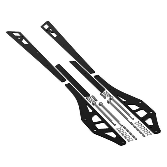 ITEK Rail Stiffeners Powdercoat Series Black #333643