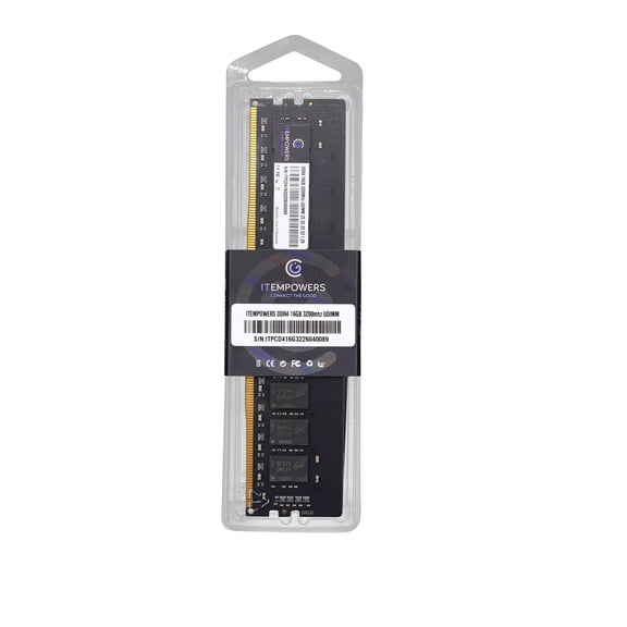 ITEMPOWERS 16GB 288-Pin DDR4 UDIMM DDR4 3200 (PC4-25600) Desktop Memory
