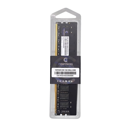 ITEMPOWERS 16GB 288-Pin DDR4 UDIMM DDR4 3200 (PC4-25600) Desktop Memory