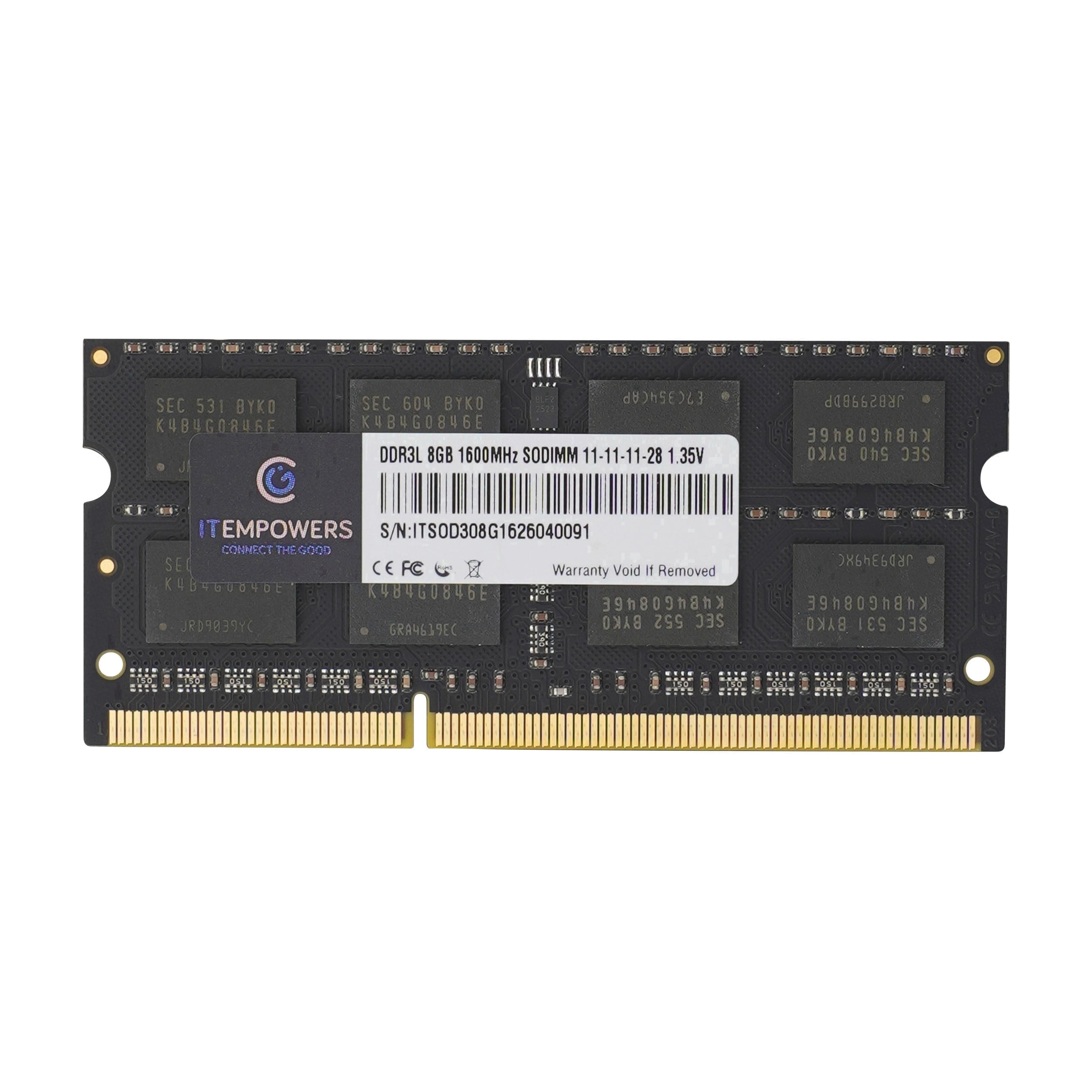 8GB DDR3L 1600 SO-DIMM Laptop Memory