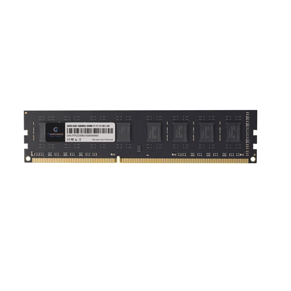 ITEMPOWERS 8GB DDR3 1600MHz Desktop RAM, PC3-12800 CL11 1.5V UDIMM 240-Pin Non-ECC Unbuffered Memory