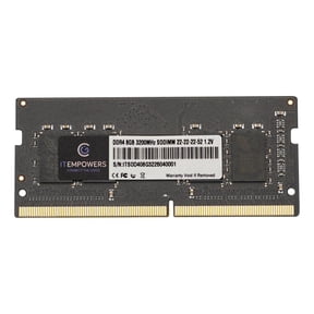ITEMPOWERS 8GB DDR4 3200MHz 260-Pin SODIMM Laptop Memory PC4-25600 CL22