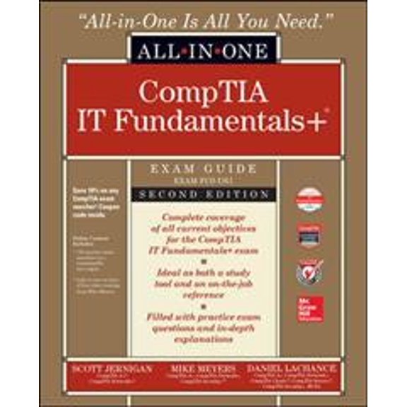 Pre-Owned Itf+ Comptia It Fundamentals All-In-One Exam Guide, Second Edition (Exam Fc0-U61) (Paperback) 1260441873 9781260441871