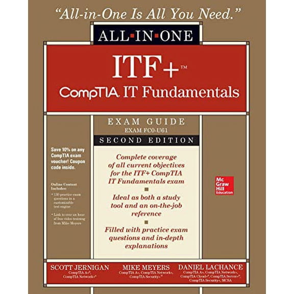 Pre-Owned Itf+ Comptia It Fundamentals All-In-One Exam Guide, Second Edition (Exam Fc0-U61) (Paperback) 1260441873 9781260441871