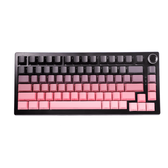 ITIGOITIE 75% Mechanical Keyboard, Tri-Mode Wireless, Gradient Side-Printed Hot Swappable RGB Gaming Keyboard with 8000mAh Battery, for PC/Mac/Laptop