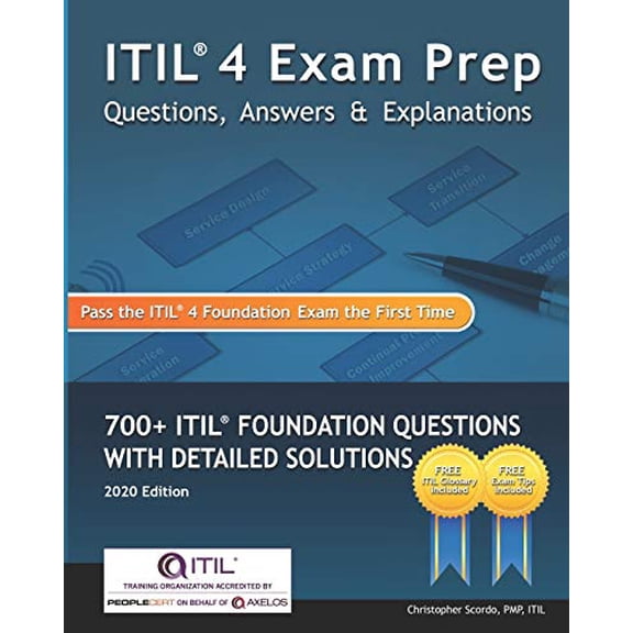 Pre-Owned ITIL 4 Exam Prep Questions, Answers & Explanations: 700+ ITIL Foundation Questions with Detailed Solutions