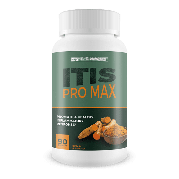 ITIS Pro Max - Our Best Inflammatory Health Itis Supplement - Premium Turmeric Curcumin with Black Pepper, Vitamin D, Vitamin C, & Zinc - Support Balanced Swelling Response