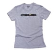 thumbnail image 1 of #ITISCOLOMBIA - Flag - Copa America - Colombia Pride Women's Cotton Grey T-Shirt, 1 of 2