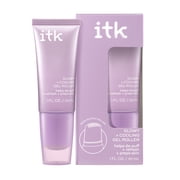 ITK Skincare Cooling Gel Serum Roller, Hydrating Skincare, Niacinamide + Caffeine, 1fl oz