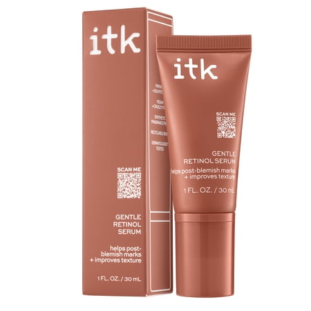 ITK Skincare Gentle Hydrating Nightly Retinol Facial Serum for All Skin Types, 1 oz price history and forecast - itk ITK