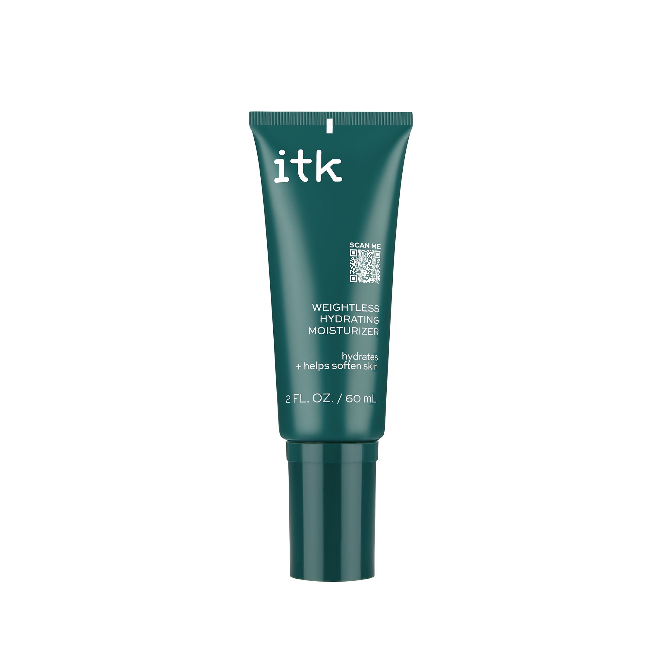 ITK Skincare Weightless Hydrating Moisturizer, Hyaluronic Acid & Vitamin E for All Skin Types 2 oz
