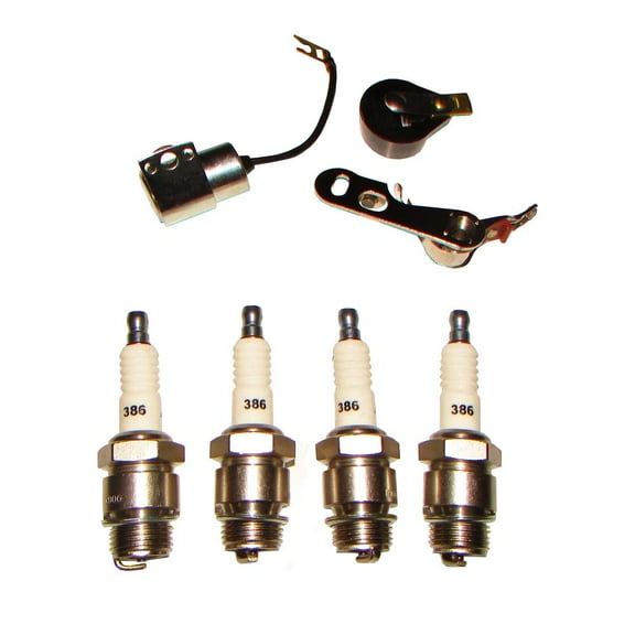 Ignition Tune-Up Kit w/ Plugs Fits White Replaces ITKMFTO20