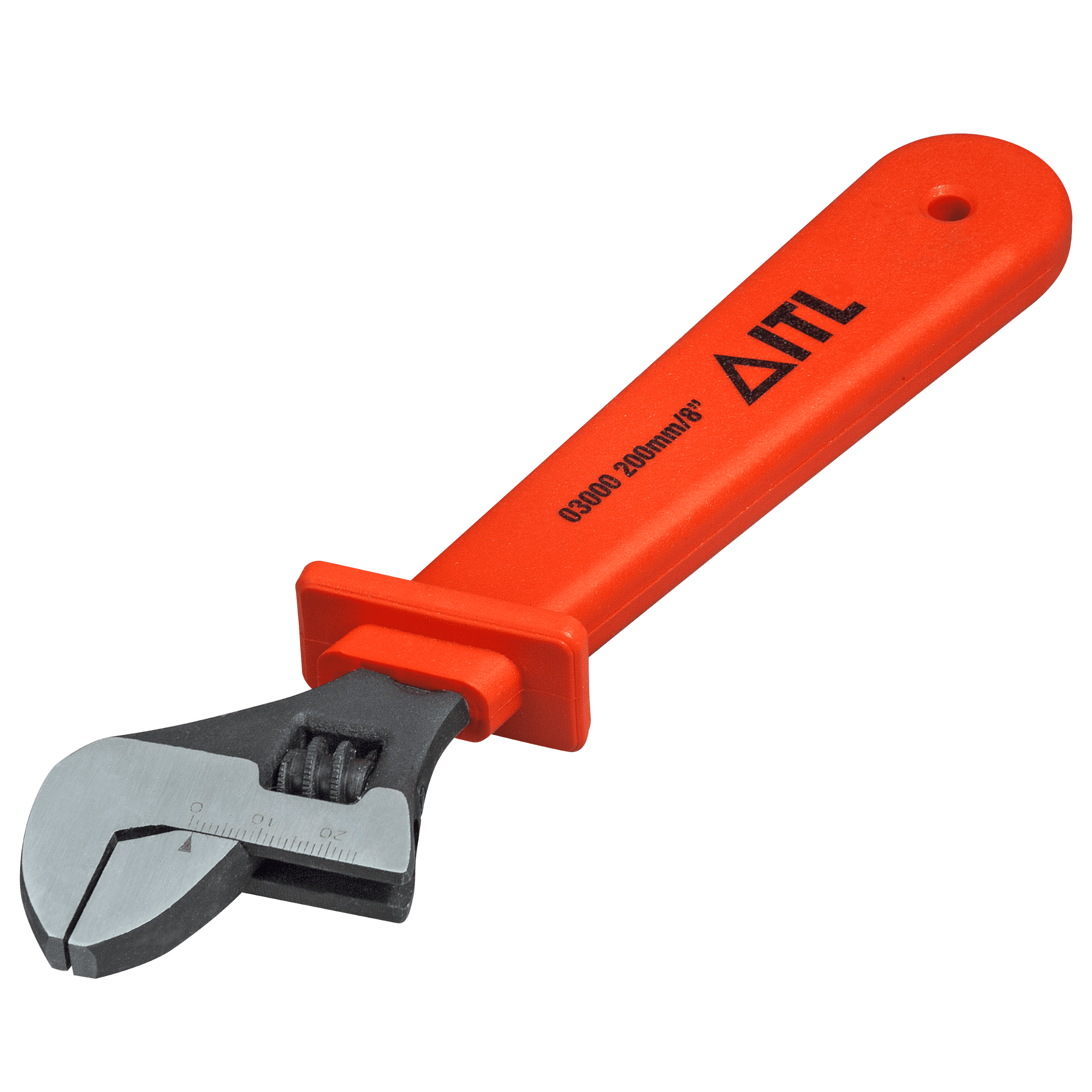 ITL 03000 1,000v Insulated Adjustable Wrench 8"