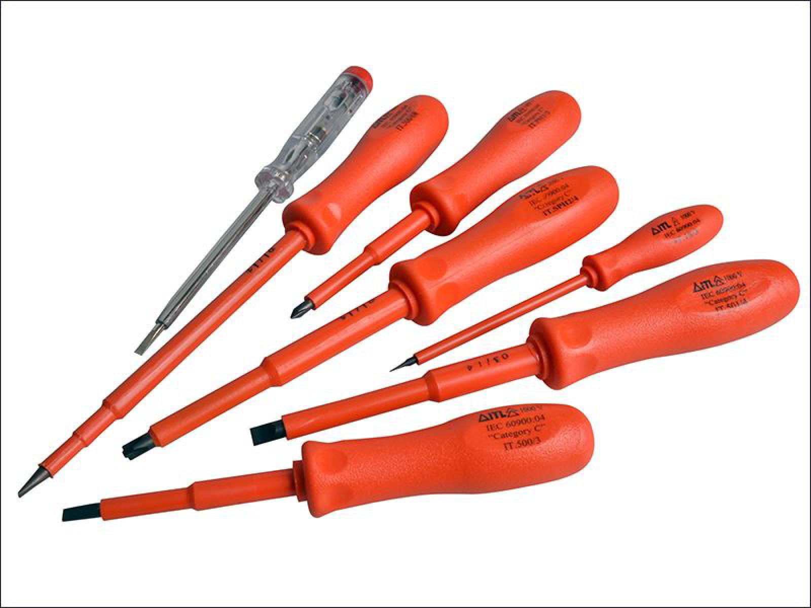ITL Insulated - Insulated Screwdriver Set of 7