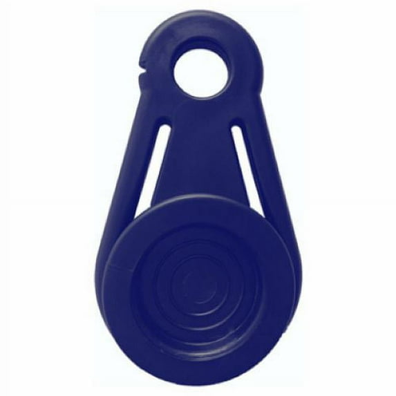 ITM ACC-SNAP-BLUE 4-Count Pack of Blue Plastic Snap On Poly Tarp & Canopy Anchors - Quantity of 2