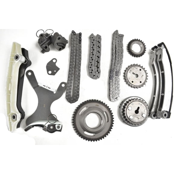 ITM Engine Components 053-97370 Timing Chain Set for 2002-2003 Dodge/Jeep 3.7L V6 Vin K
