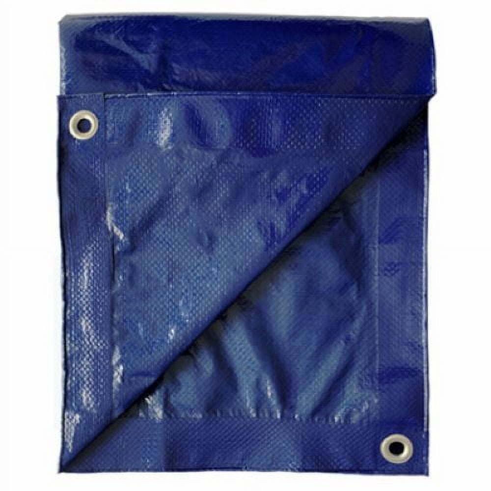 ITM MDGTBB1012 10' Foot x 12' Foot Blue Polyethylene Storage Tarp