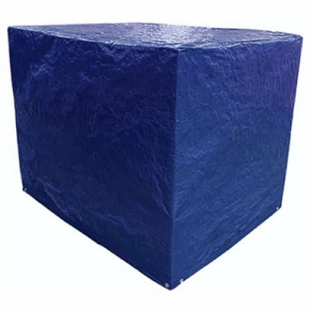 ITM MD-PC-BB-0544 5' x 4' x 4' Blue Polyethylene Pallet Storage Tarp Covers - Quantity of 15