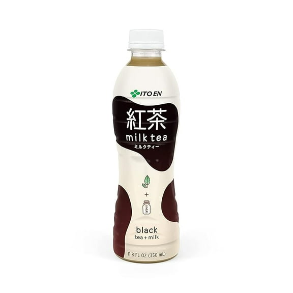 Ito En Black Milk Tea, Naturally Caffeinated Bottled Tea, 11.8 fl oz, 1 Count