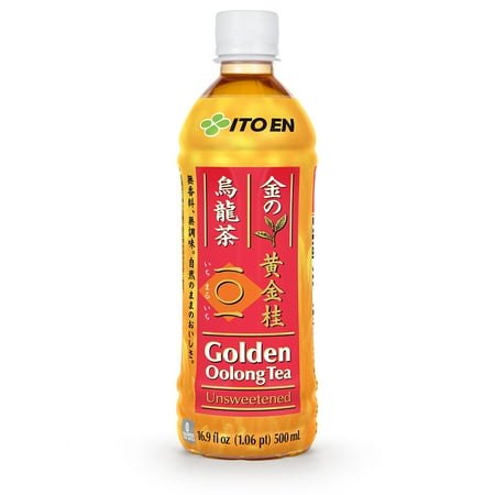 Ito En Golden Oolong Tea, Unsweetened Bottled Tea, 16.9 fl oz, 1 count