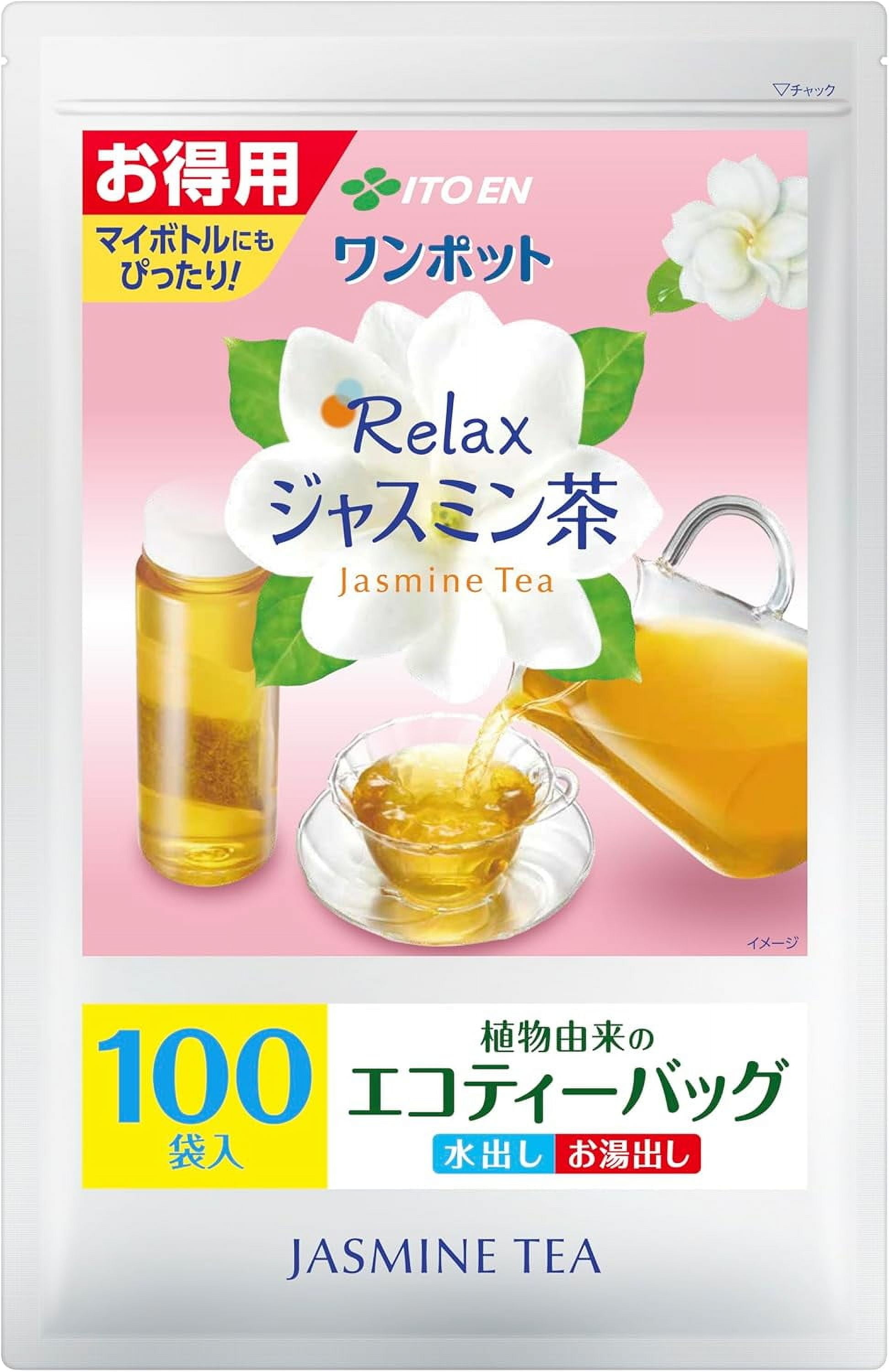 ITOEN ONE POT Relax Jasmine Tea 3.0g x 100 Teabags Made in Japan
