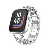 iTOUCH AIR 5 Smartwatch   1.85  AMOLED Display, Bluetooth Calling, 100+ Sport Modes, Heart Rate, SpO , Stress & Sleep Monitoring, IP68 Waterproof, for Android & iPhone - Link Strap for Adults