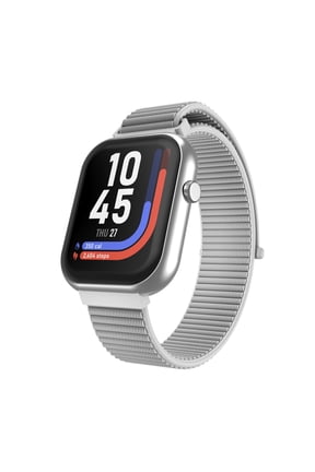 Bluetooth Calling AIR 5 Smartwatch With 1.85 Amoled Display And 100+ Sports Modes Gray