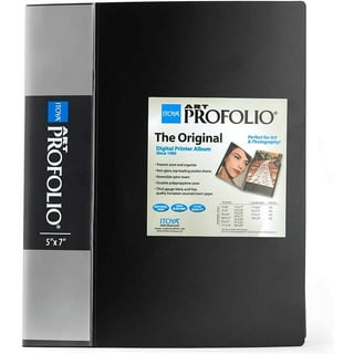 Itoya ProFolio Evolution 17x22 Black Photo Album Book with 48 Pages - Photo  Album Art Portfolio Folder for Artwork - Picture Book Portfolio Binder -  Presentation Binder Photo Book