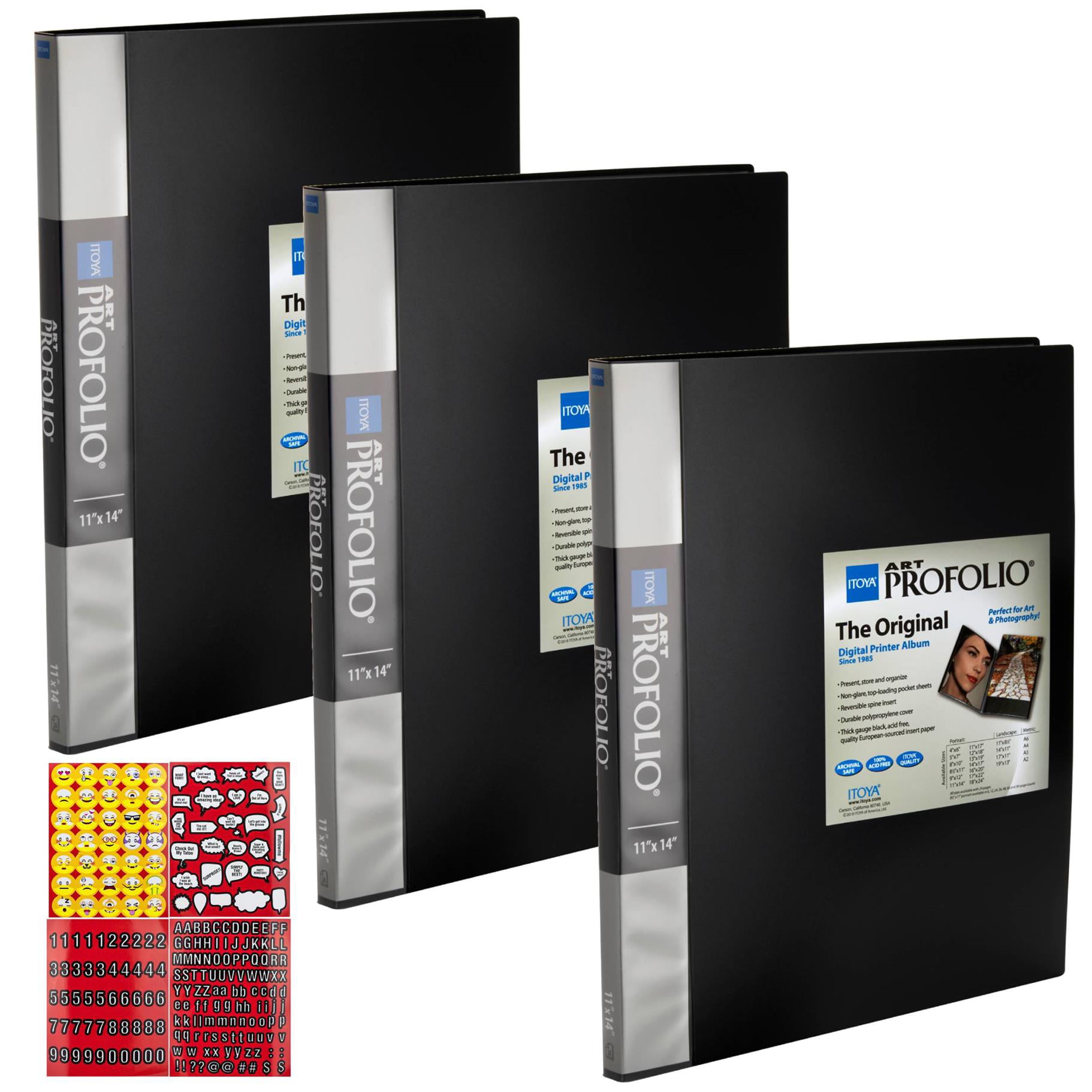 Nicpro Art Portfolio 11x17, Upgraded Large Portfolio Folder for Artwor
