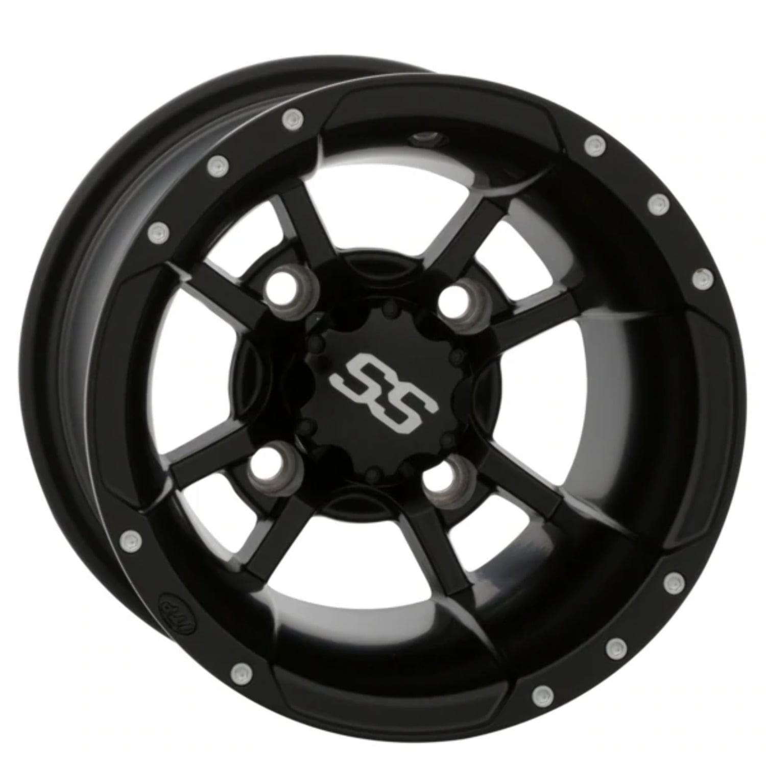 ITP 1028335536B - SS112 Sport Rear ATV/UTV Black Alloy