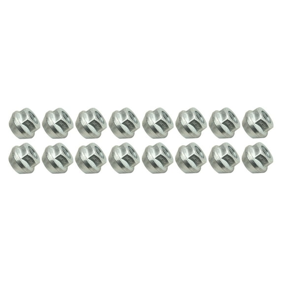 ITP (16pk) O.E.M. Style Tapered Lug Nut 10mm x 1.25mm Thread Pitch Silver for Kawasaki BAYOU 400 4X4 1993-1999