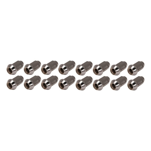 ITP (16pk) Tapered Chrome Lug Nut 10mm x 1.25mm Thread Pitch w/14mm Head for Kawasaki MULE 600 2x4 2011-2016