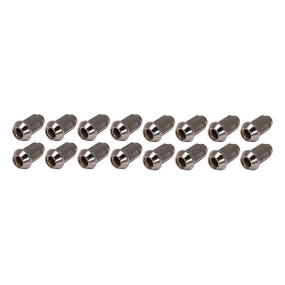 ITP (16pk) Tapered Chrome Lug Nut 10mm x 1.25mm Thread Pitch w/14mm Head for Suzuki LT160E 1990-1998