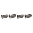 thumbnail image 1 of ITP (4pk) Flat Base Chrome Lug Nut 10mm x 1.25mm Thread Pitch w/14mm Head for Arctic Cat WILDCAT 4 1000 2013-2016, 1 of 1