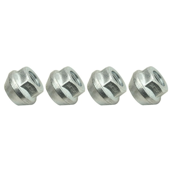 ITP (4pk) O.E.M. Style Tapered Lug Nut 10mm x 1.25mm Thread Pitch Silver for Bombardier Traxter 500 4x4 Automatic CVT 2005