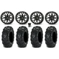 thumbnail image 1 of ITP Hurricane 12" Wheels Black 26" Mud Lite II Tires Sportsman RZR Ranger, 1 of 4